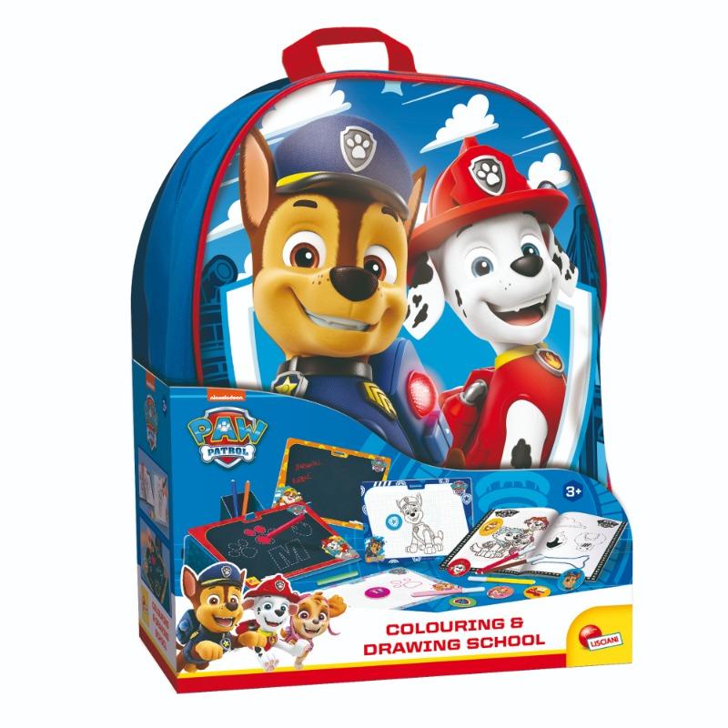 Paw Patrol Coloring And Drawing School In A Backpack