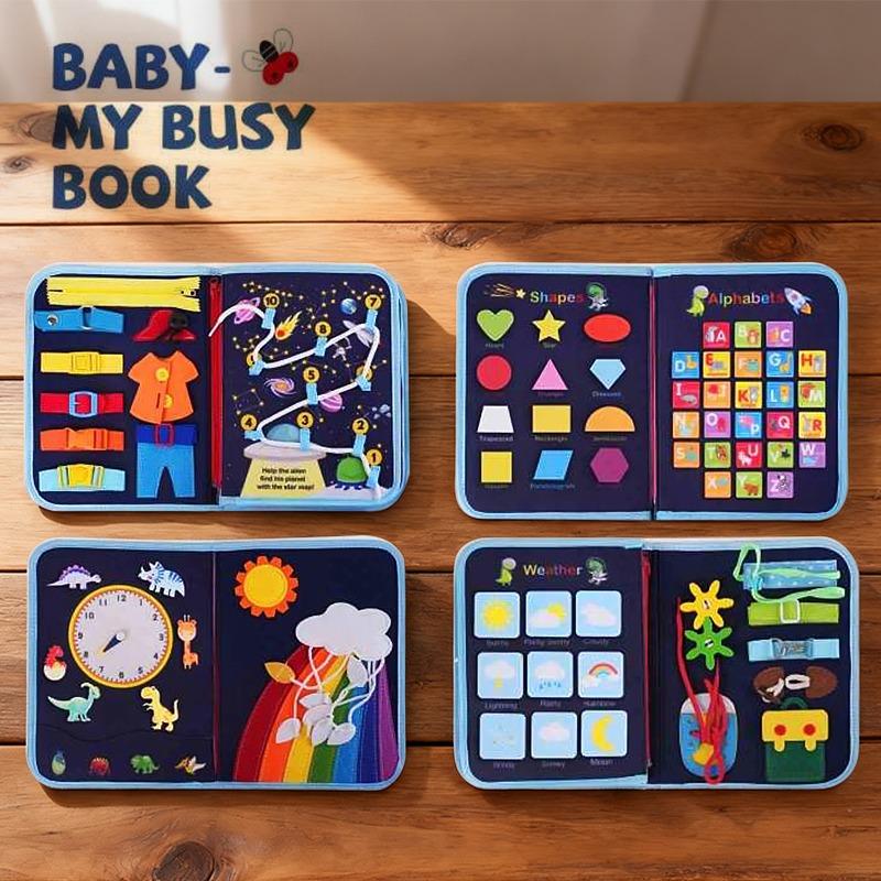 Baby My Busy Book Blue