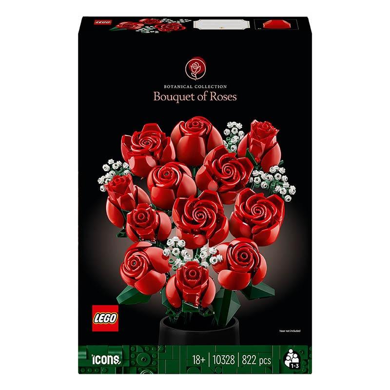 LEGO Icons Bouquet of Roses 10328 822 Parts