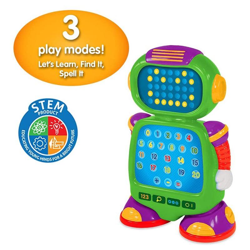 The Learning Journey Touch And Learn Educational Numberbot Robot