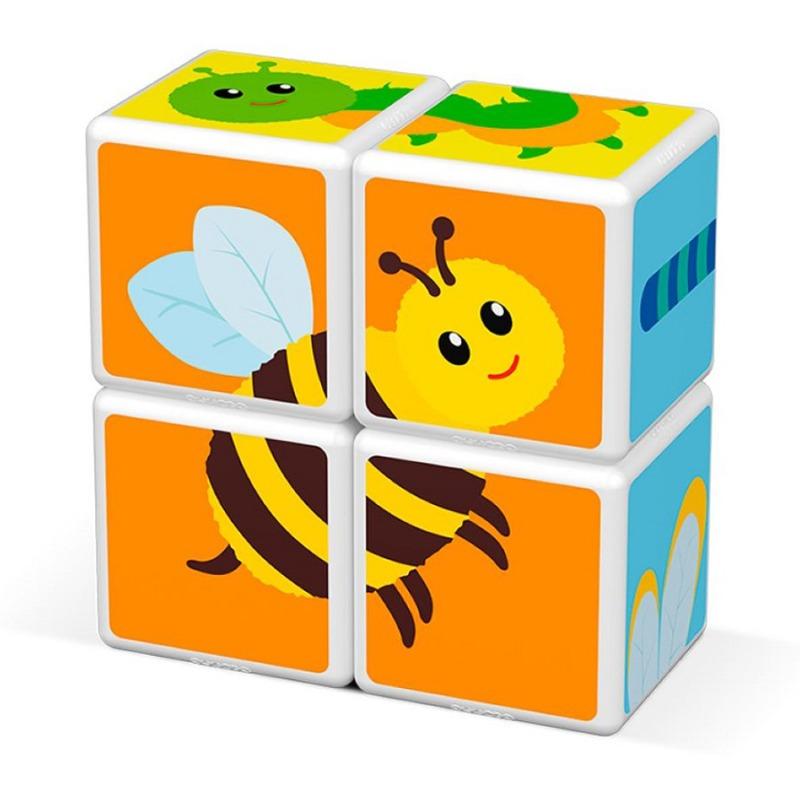 Geomag MagiCube Printed Insects With Cards 7Pcs