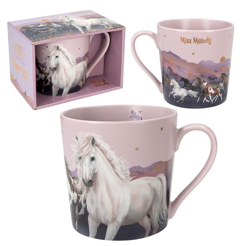 Top Model Mug Miss Melody Tassie Matte Night Horses