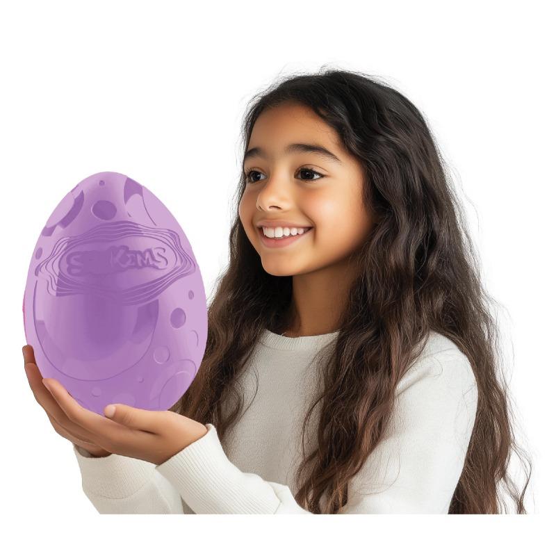 Shakems Pixie Pops Shimmering Swirl Slime Giant Surprise Egg Set