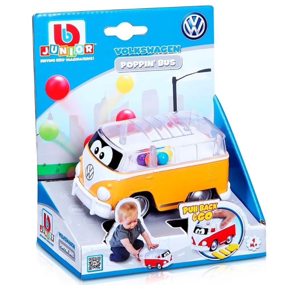 Bburago Junior Bus with Balls MultiColor