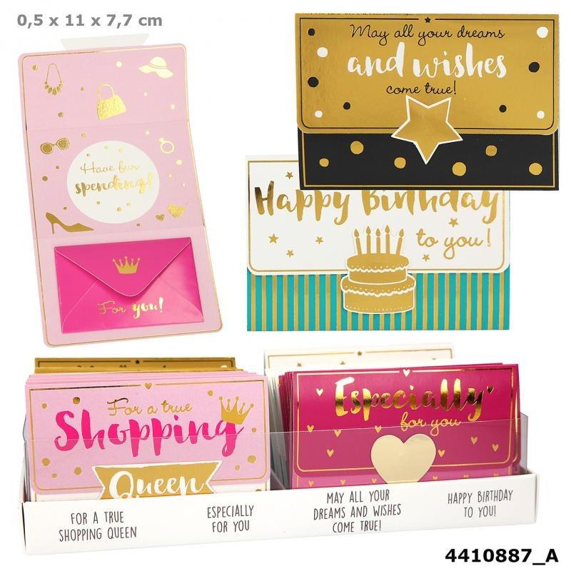 Top Model Wish Fulfiller Card With Money Envelope