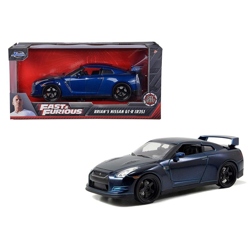 Fast And Furious Brain Nissan GT-R - Blue