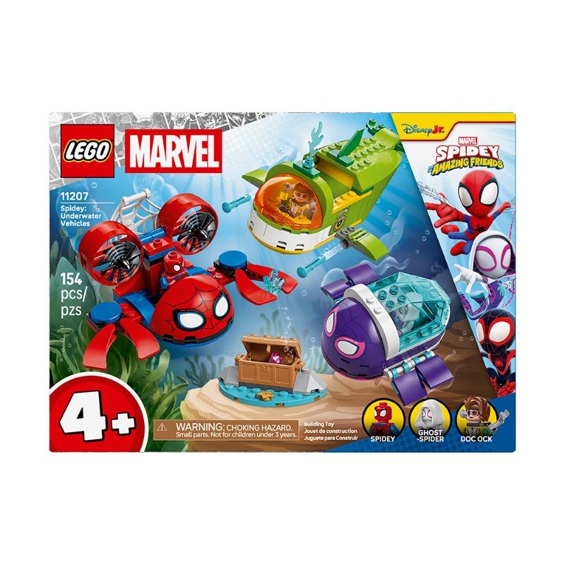 LEGO Spidey: Underwater Vehicles 154 pieces