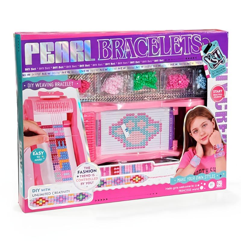 JS Toys DIY Bead Loom Bracelet Maker