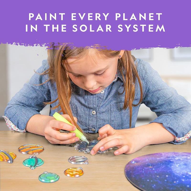 National Geographic Stained Glass Solar System Craft Kit