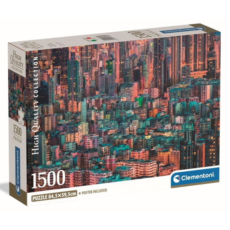 Clementoni Hqc The Hive Hong Kong - 1500 Pcs Puzzle