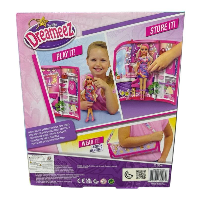 Dreameez Fashion Doll With Carry Case for Kids
