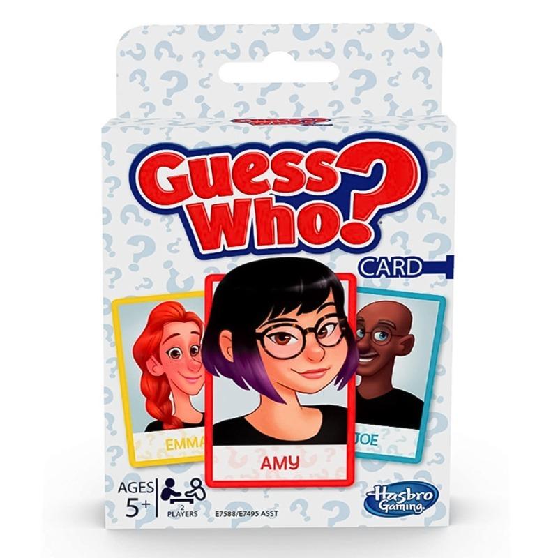 Guess Who Classic + Card Game Bundle