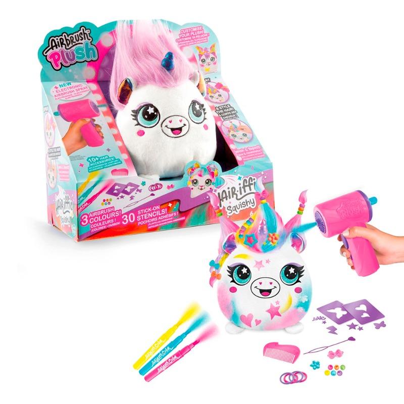 Airbrush Hairiffic Squish Pal Set