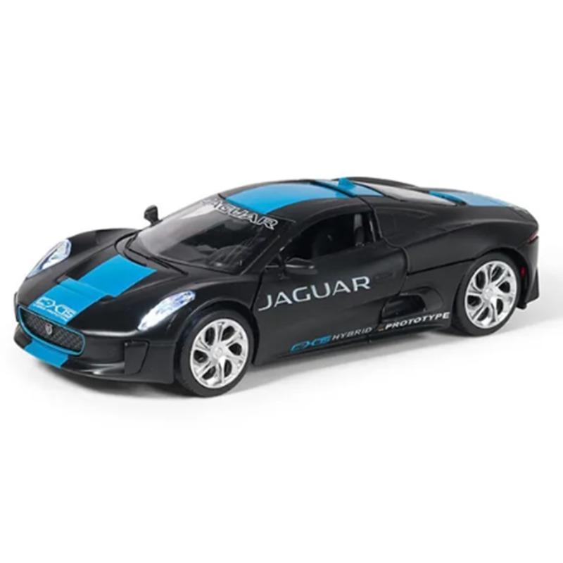 D-Powe Jaguar Diecast Car - Black