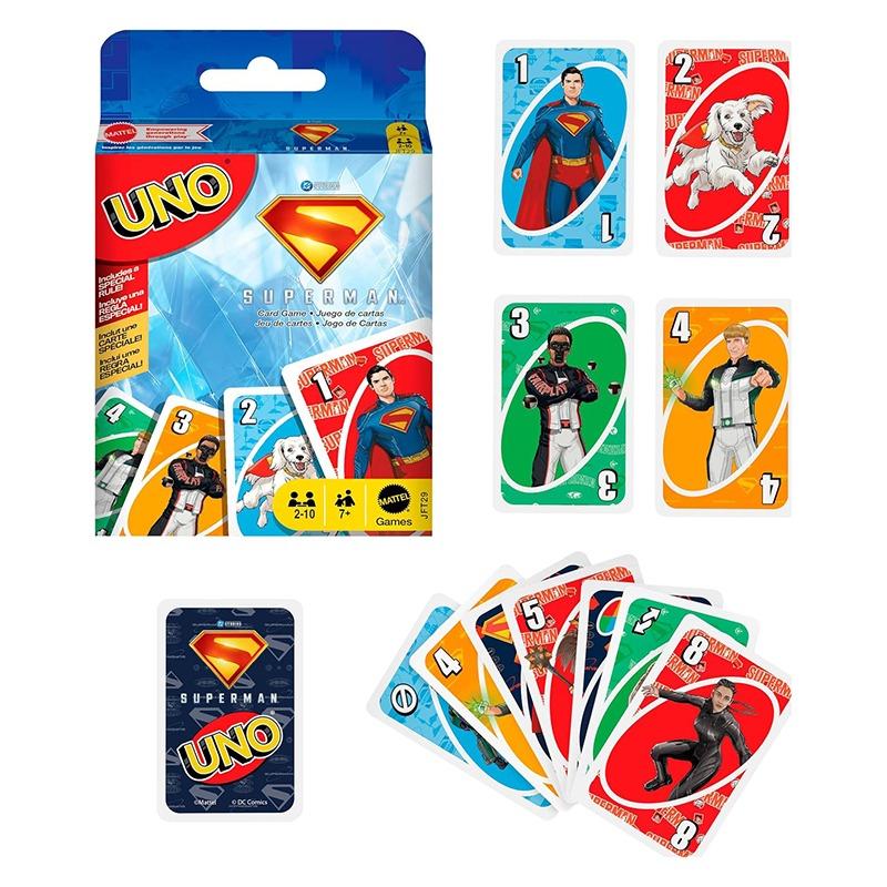 UNO Superman Movie Playing Cards Game