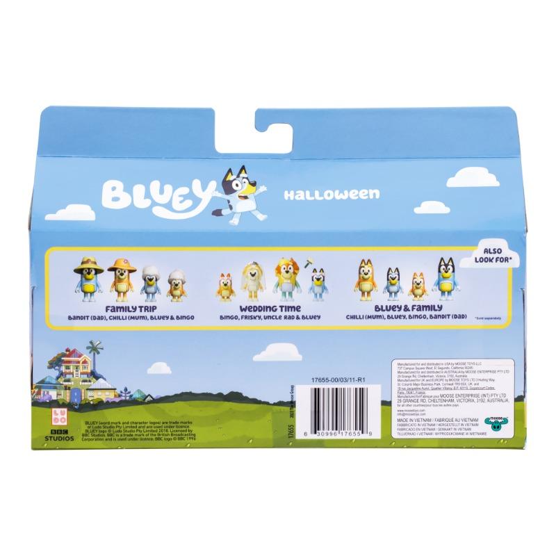 Bluey S11 Figure 4pk Costume Party