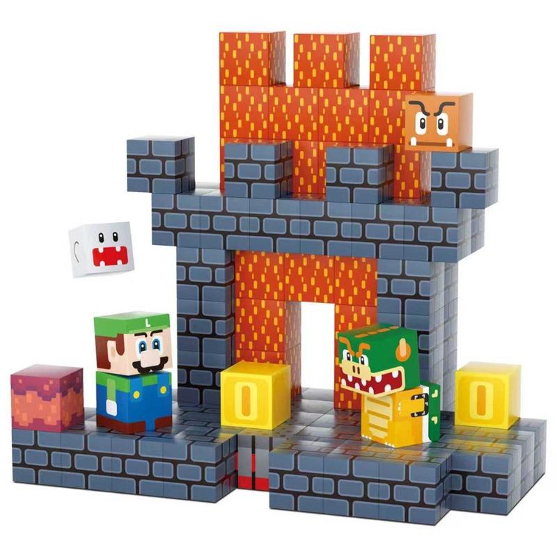 Bowser's Castle Magnetic Building Blocks