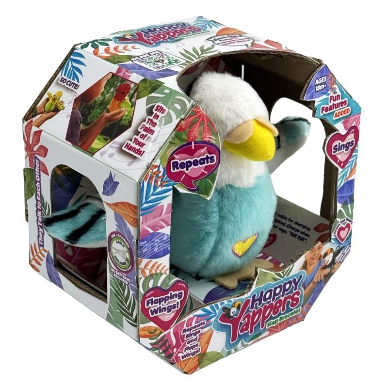Happy Yappers Turquoise Parrot