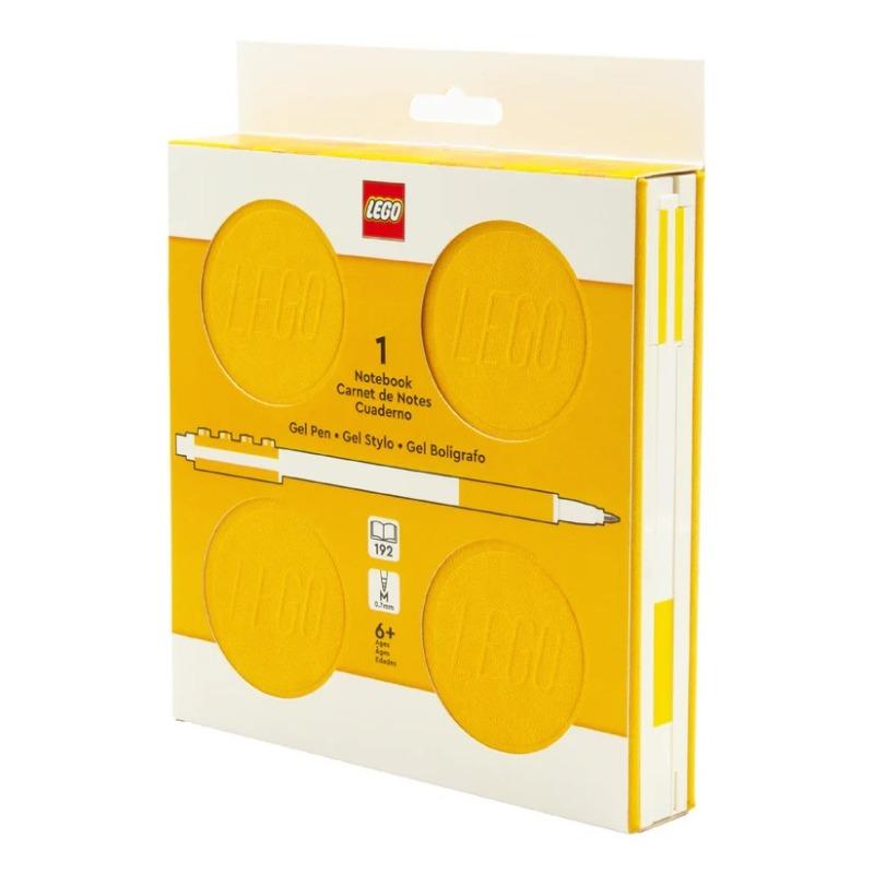 Lego Locking Notebook With Gel Pen