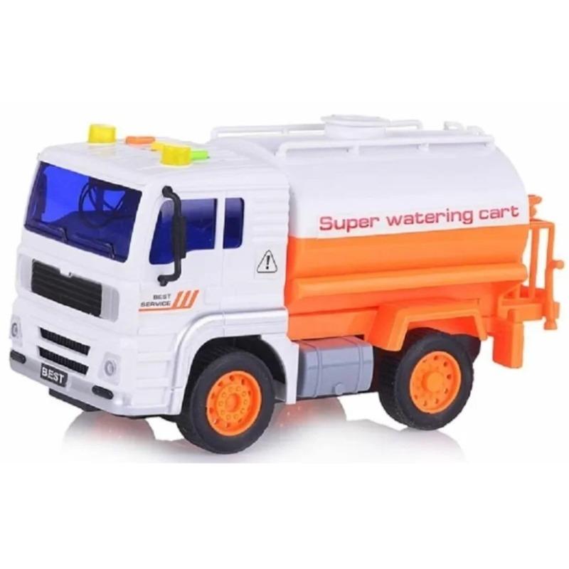 Wenyi 1:20 Sanitation Truck - Orange
