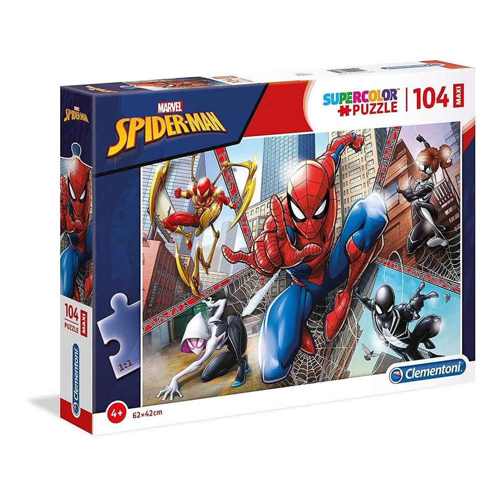 Clementoni Supercolor Puzzle Marvel Spider-Man - 104 Pieces