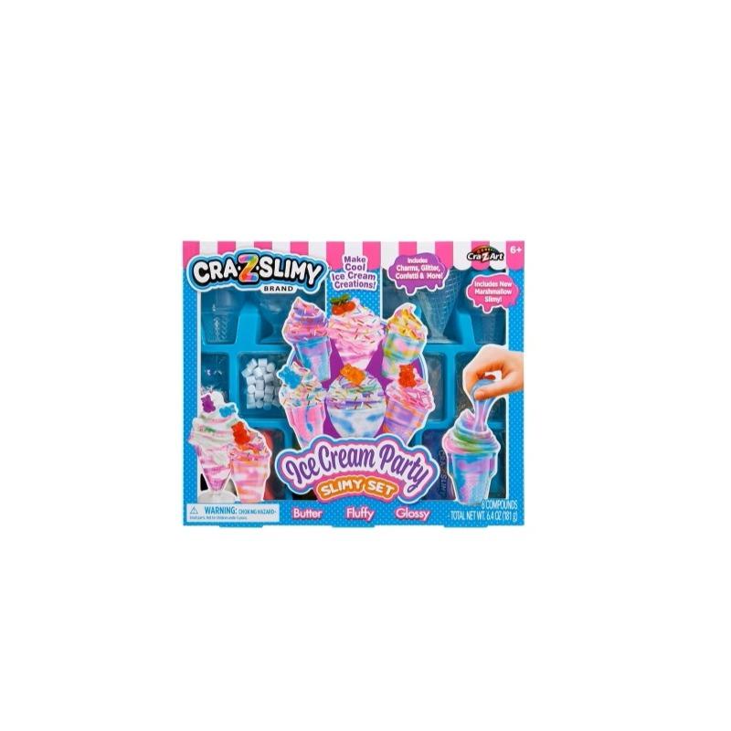 Cra Z Art Slimy Ice Cream Party Slime Set