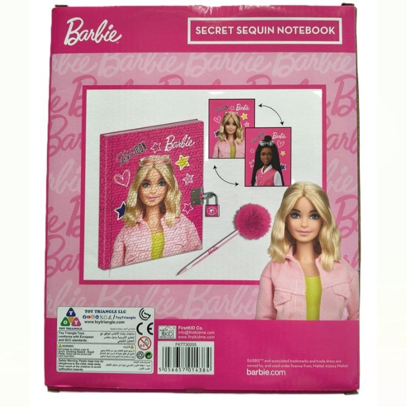Barbie Secret Sequin Notebook