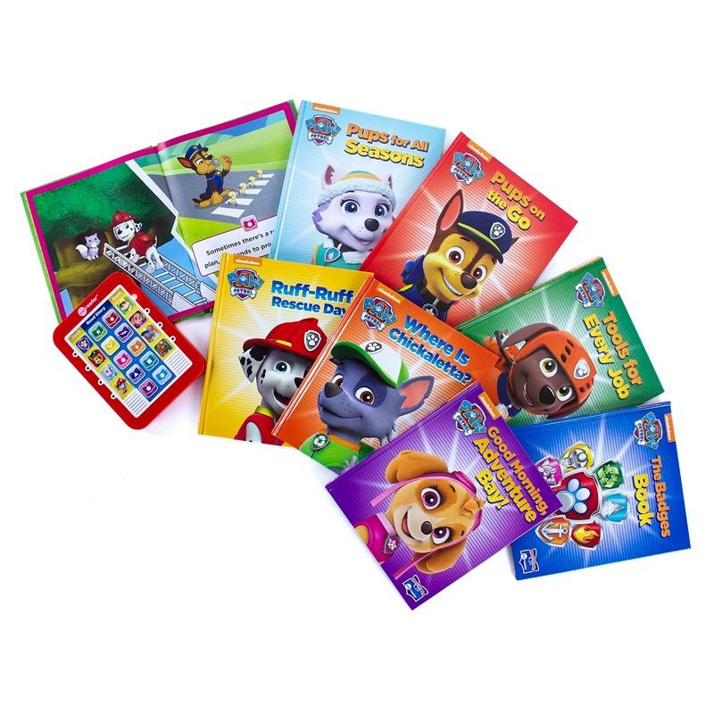 Nickelodeon Paw Patrol Electronic Reader - 8 Books Library