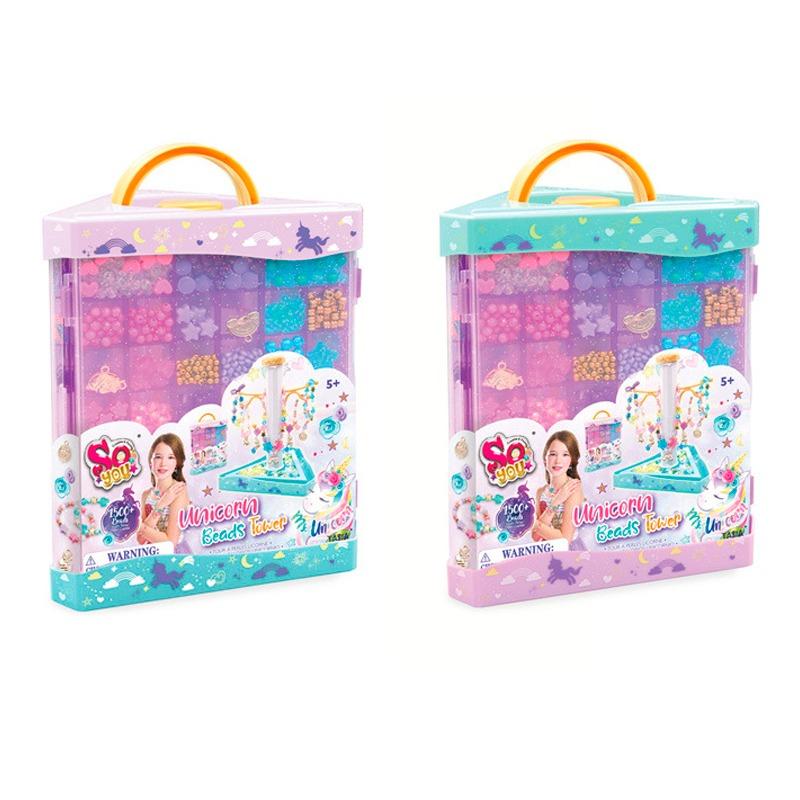 Tasia Unicorn Beads Tower Assorted