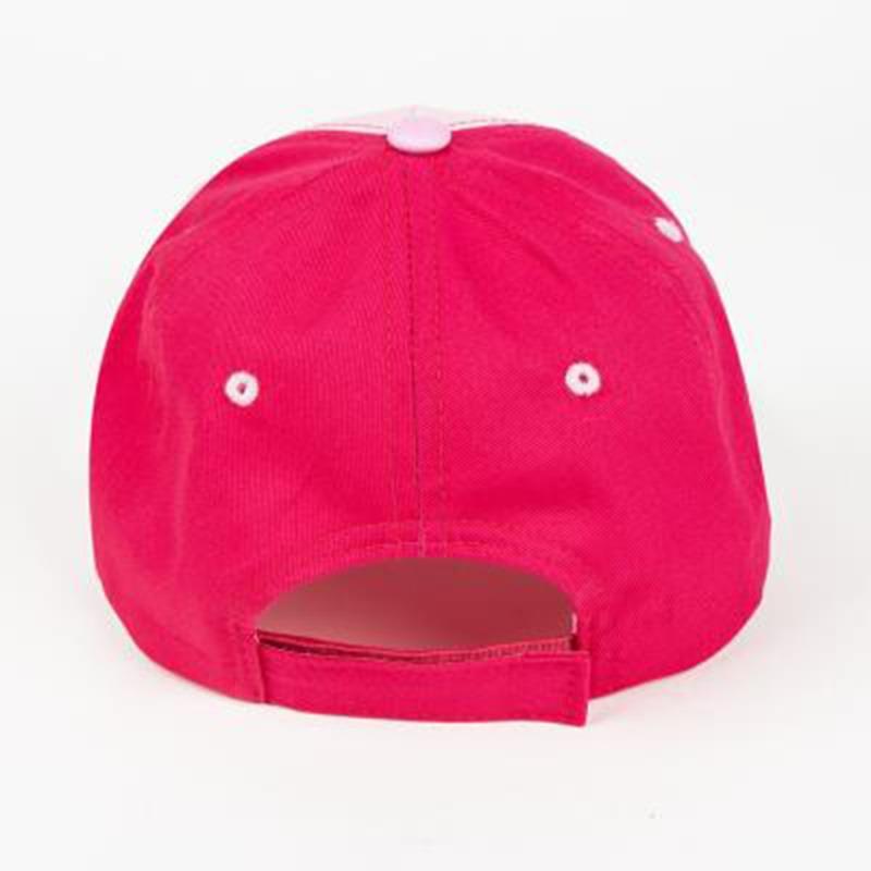 Hello Kitty Bright Fuchsia Polka-Dot Baseball Cap
