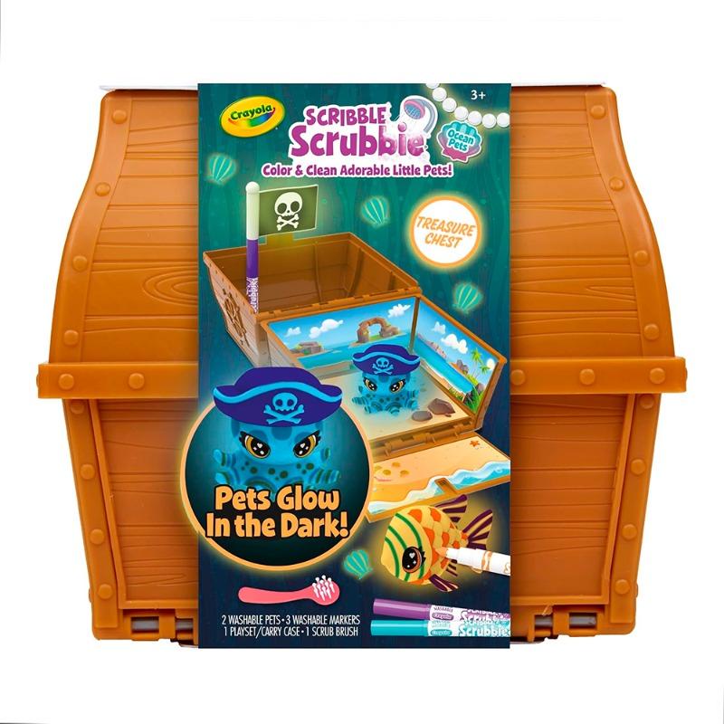 Crayola Scribble Scrubbie Pets Glow Ocean Playset