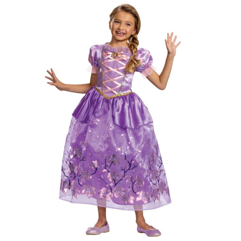 Walt Disney Child Rapunzel Deluxe Dress Up Small 4-6 Years
