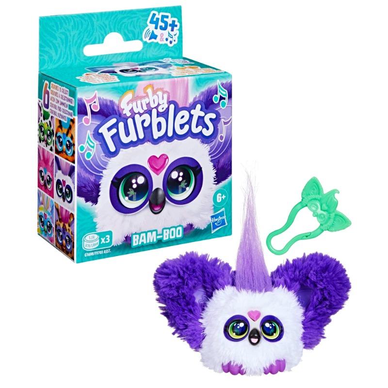 Furby Furblets Bam Boo Mini Friend Plush Toy