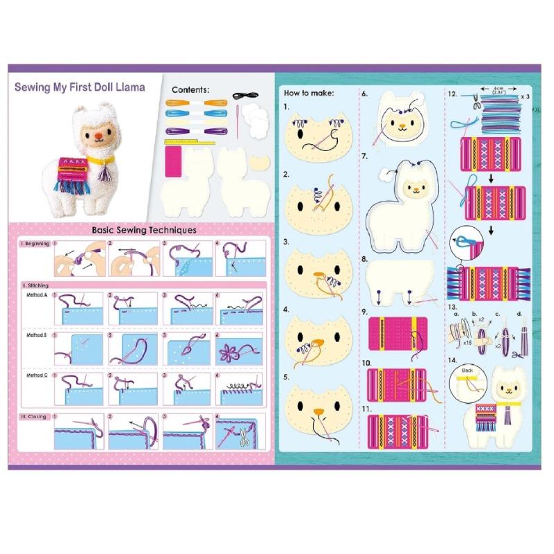 Avenir Sewing My First Doll - Llama Kit