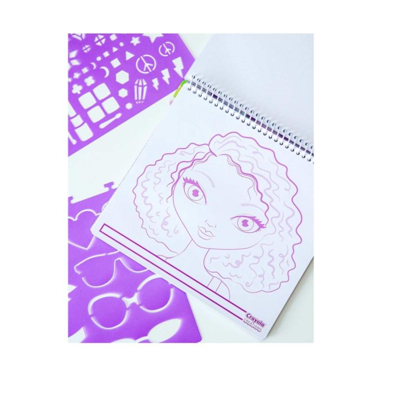 Crayola Creations Make Up Sketch Portfolio