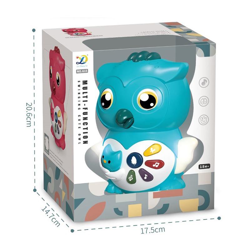 Multi-Function Swinging Cute Owl With lights and sounds