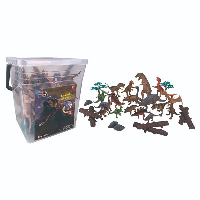 Wenno Dinosaurs Playset - 28 Pcs
