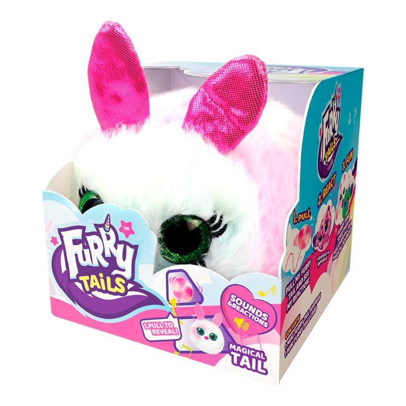 Eolo Furry Tails Surprise Bunny Plush