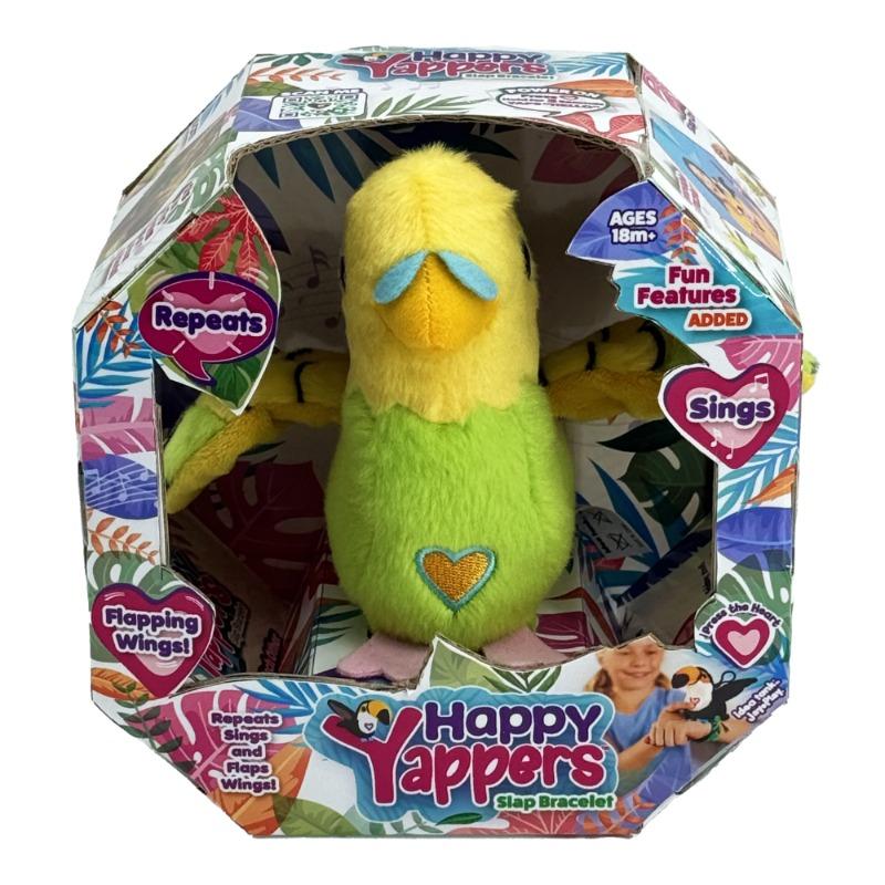Happy Yappers Green Parakeet