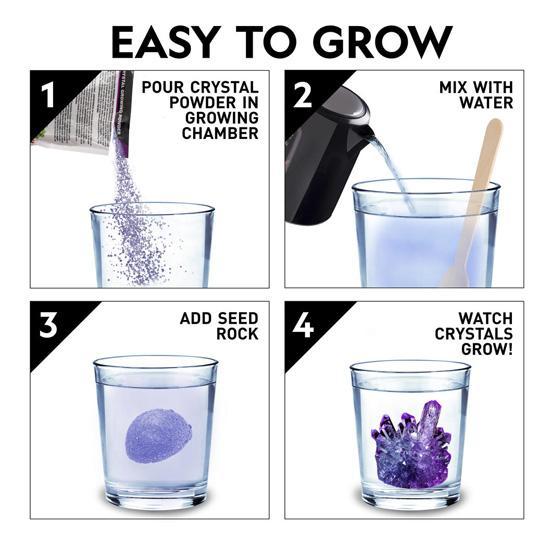 National Geographic - Light up Crystal Growing Kit
