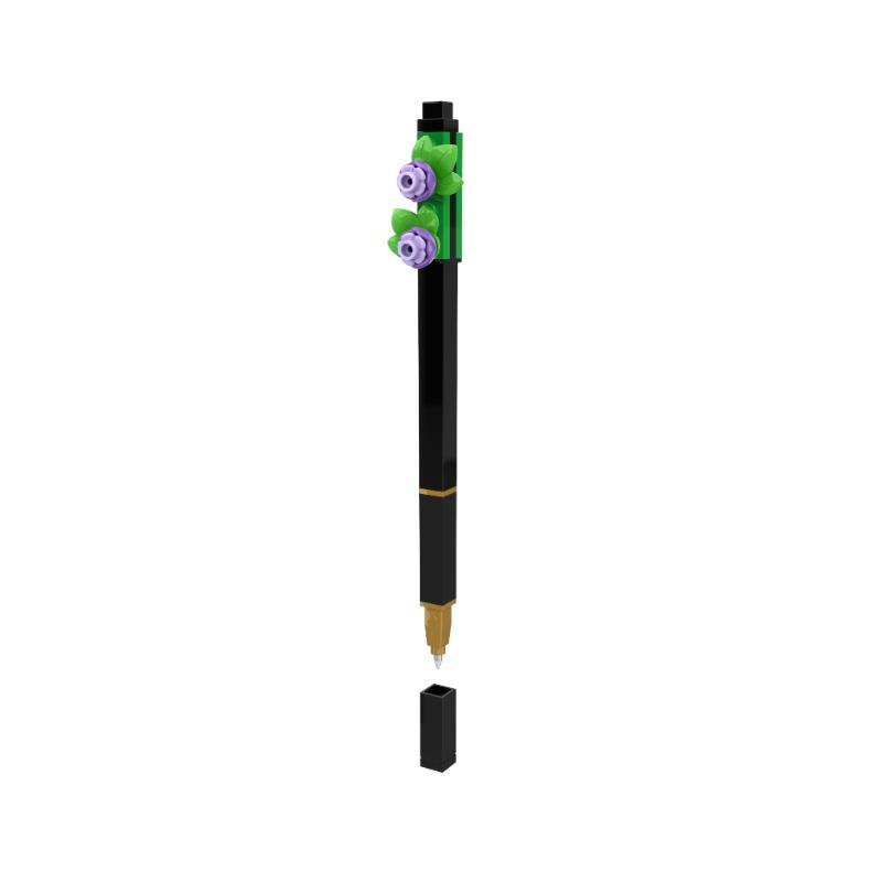 LEGO Botanicals Gel Pen with Topper – Lavender