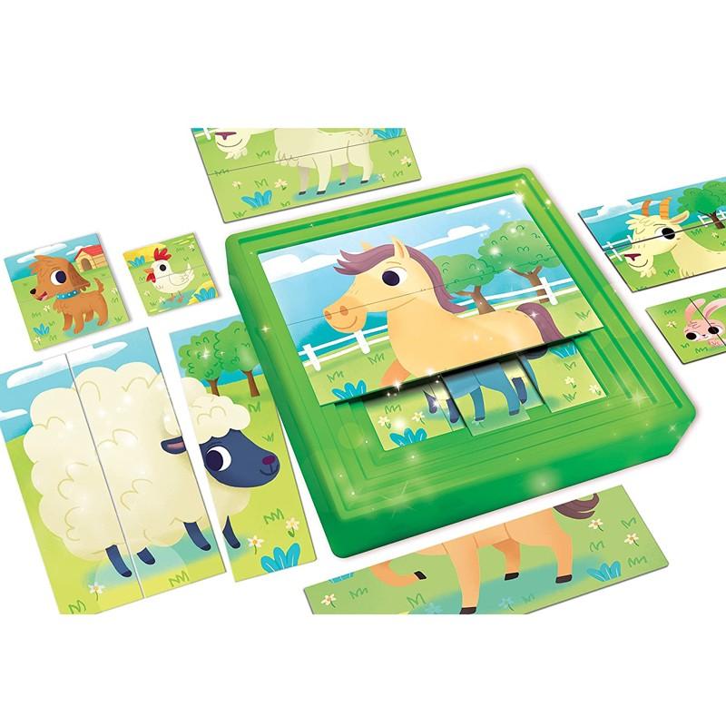 Lisciani Carotina Baby 8 Progressive Puzzles The Farm