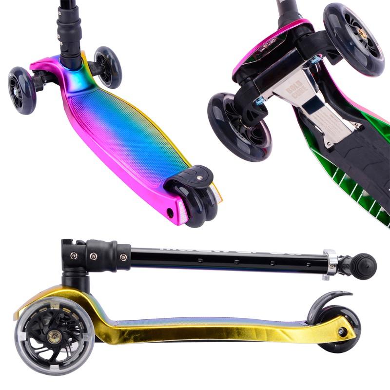 BOLDCUBE 3 Wheel Scooter Big Fold Electro Dark Night