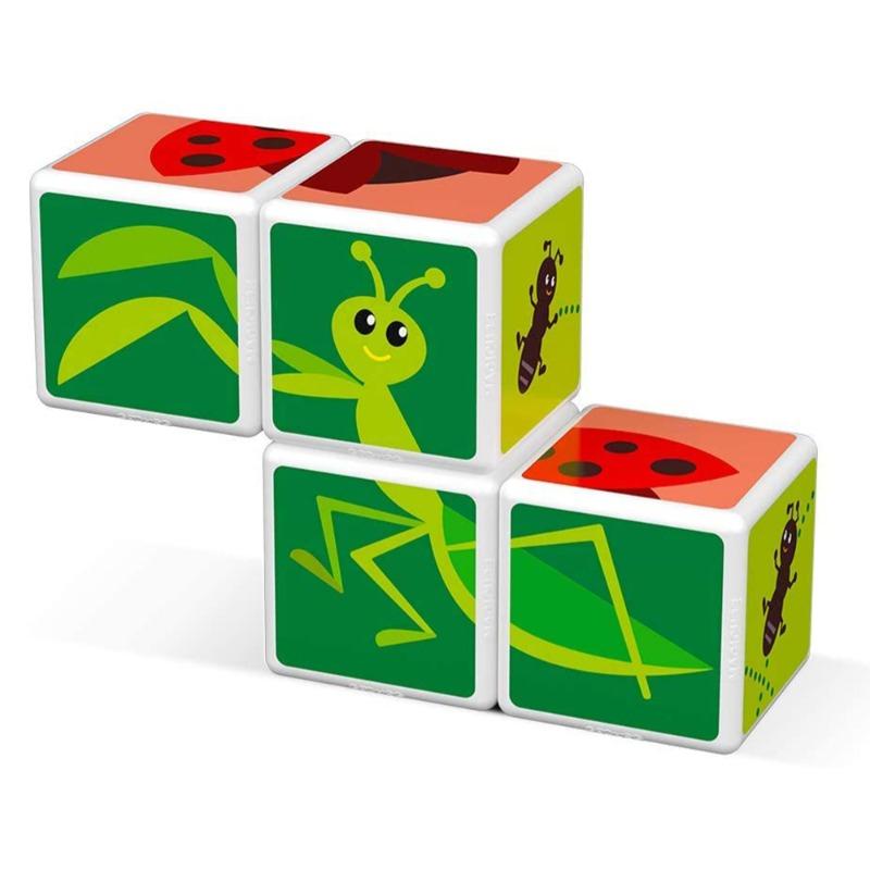 Geomag MagiCube Printed Insects With Cards 7Pcs