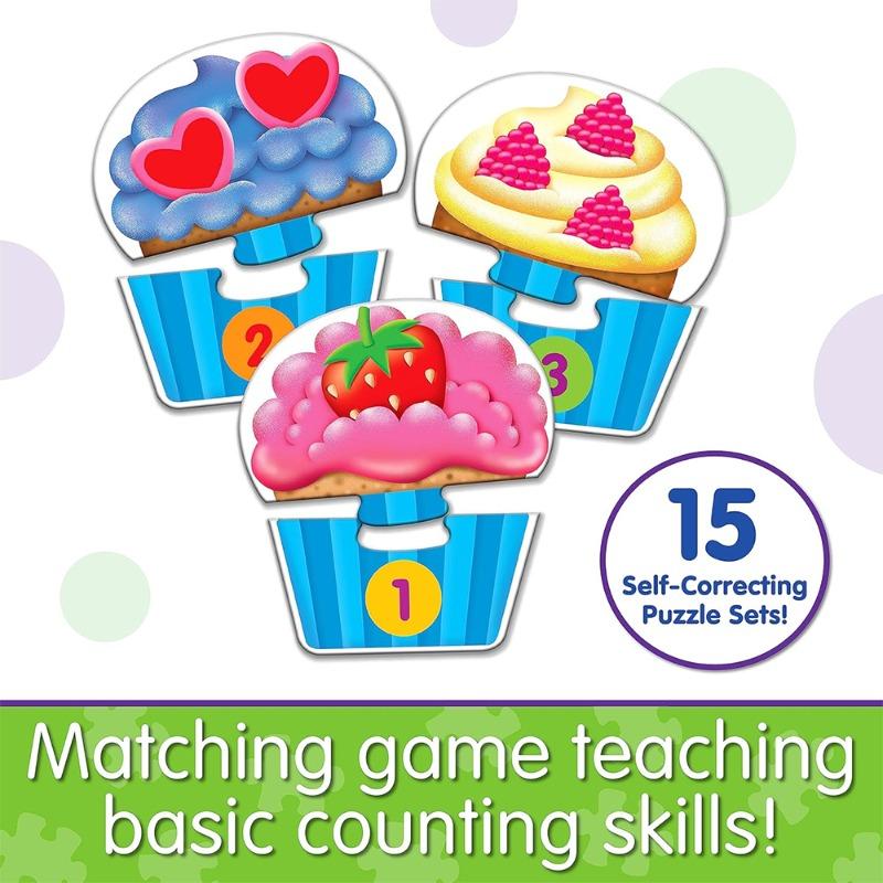 The Learning Journey Counting Cupcakes Puzzle