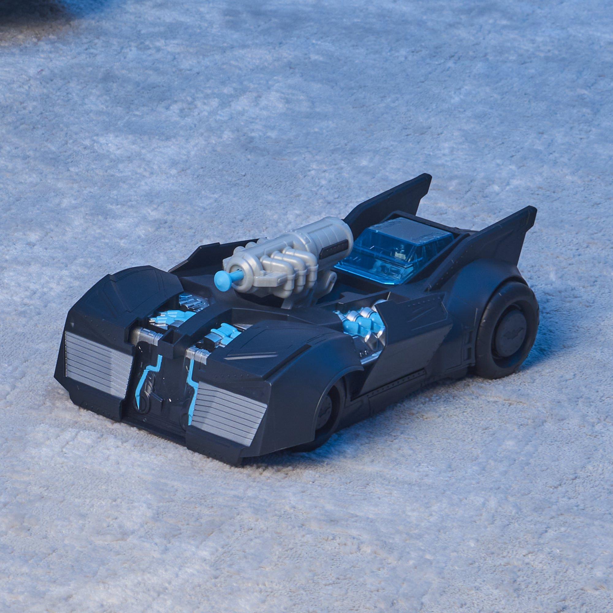 DC Batman Tech Defender Batmobile Car With Blaster Launcher