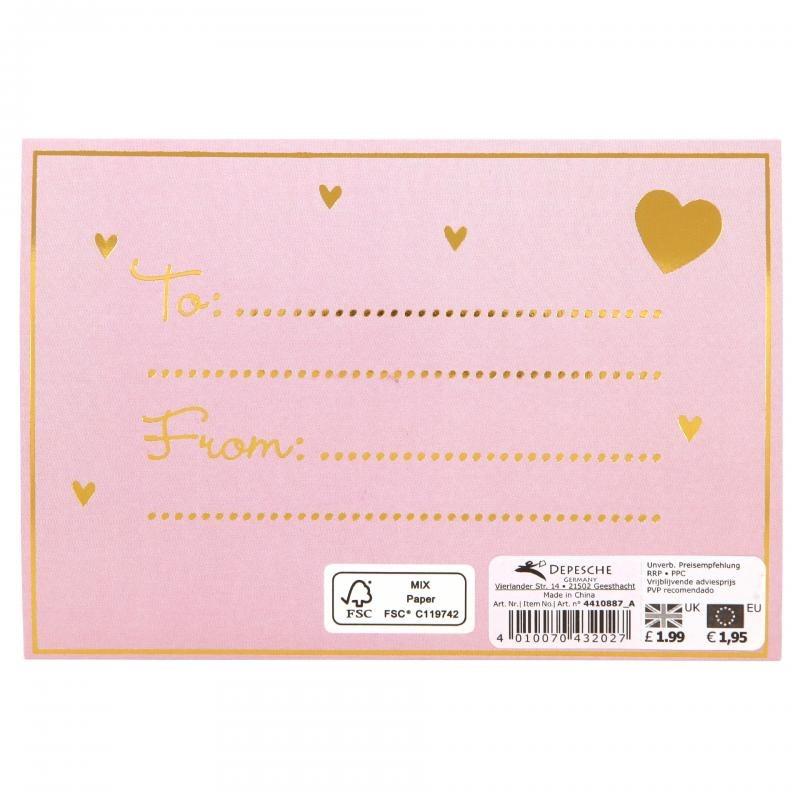 Top Model Wish Fulfiller Card With Money Envelope