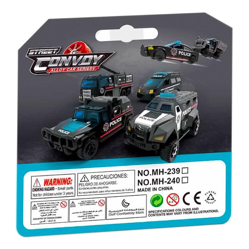 Meet Hot Street Convoy Inertial Police Vehicle - Multishapes