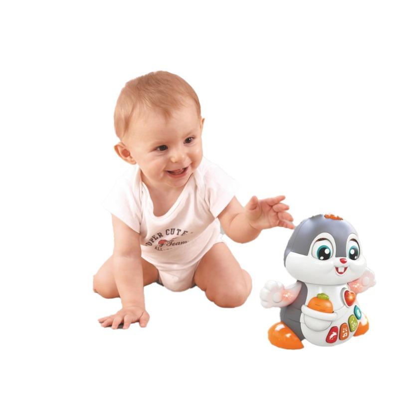 Hola Dancing Rabbit Interactive - Grey