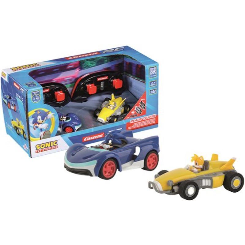 Carrera Team Sonic Racing Mini Rc - Sonic & Tails 1:43